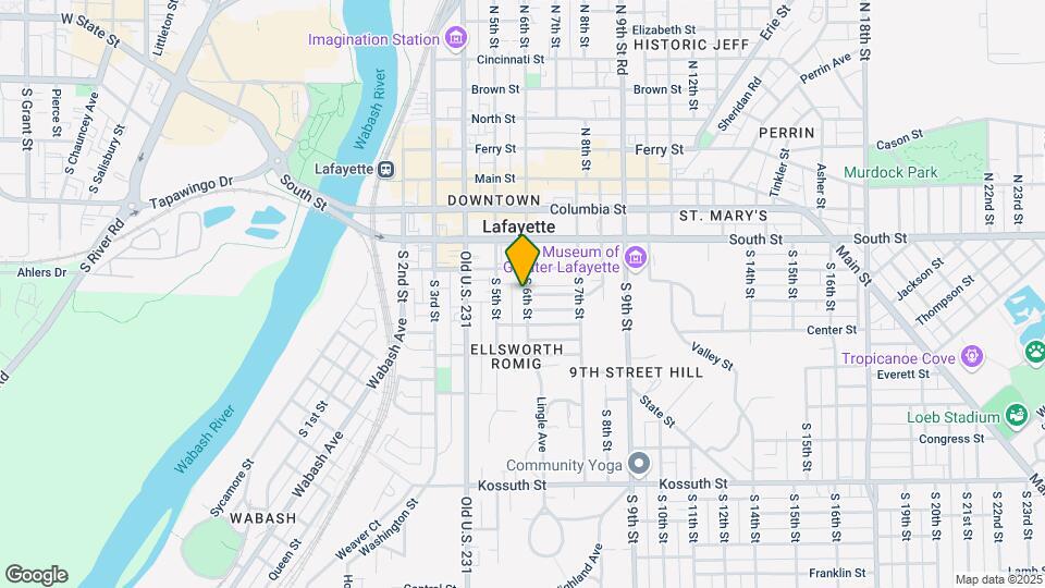 118 S 6th St Map and Location Details