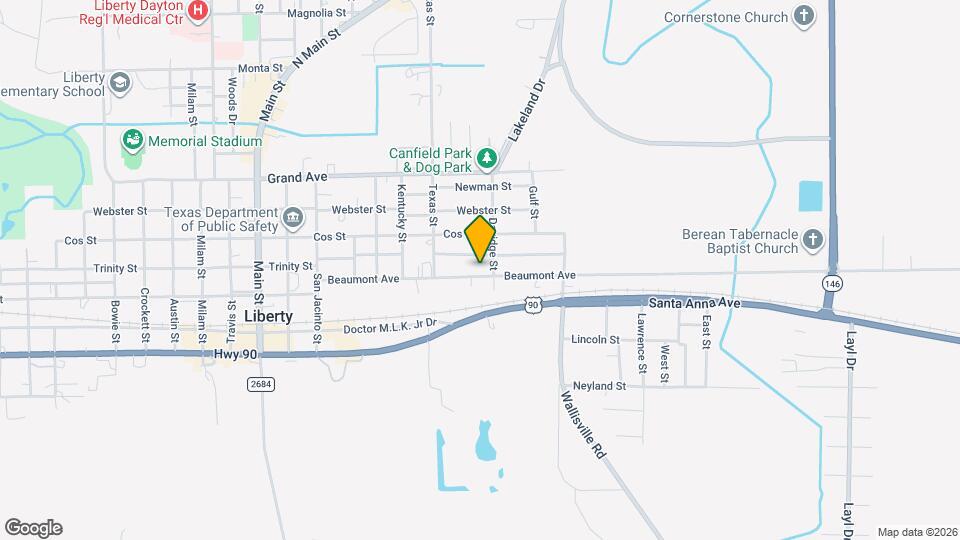 2651 Beaumont Ave Map and Location Details