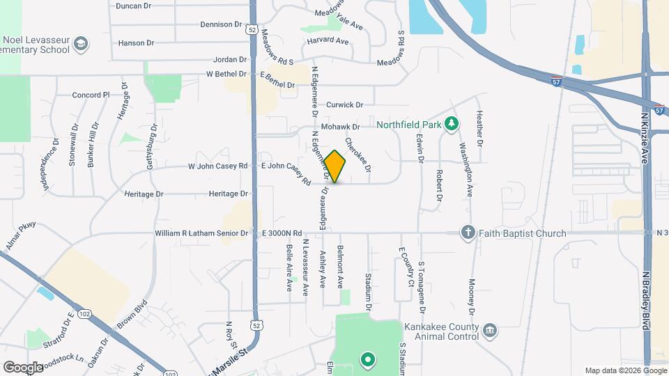 230 E John Casey Rd Map and Location Details