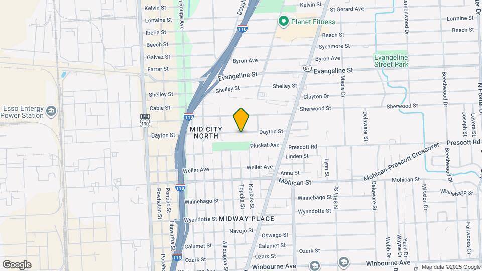 2852 Dayton St Map and Location Details