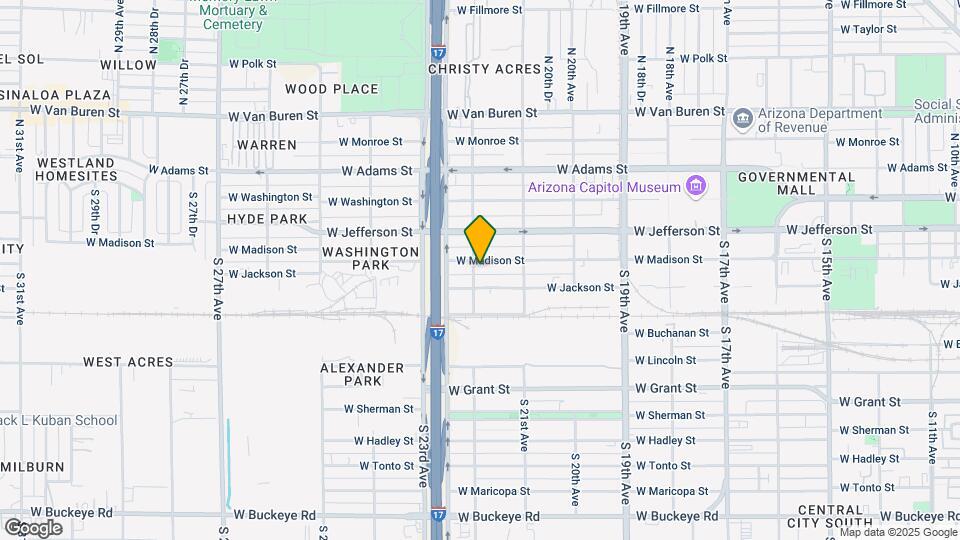 2141 W Madison St Map and Location Details