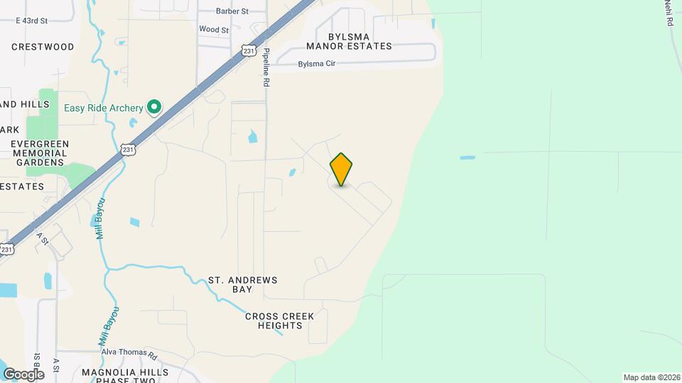 3836 Redbud Wy Map and Location Details