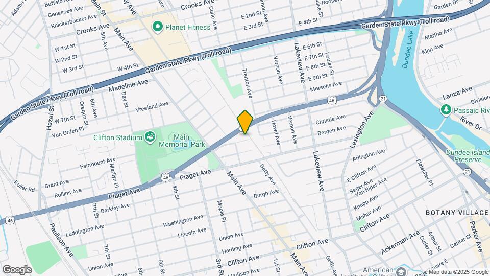 8 Sewall Ave Map and Location Details