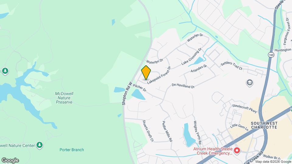 15718 Lakepoint Forest Dr Map and Location Details