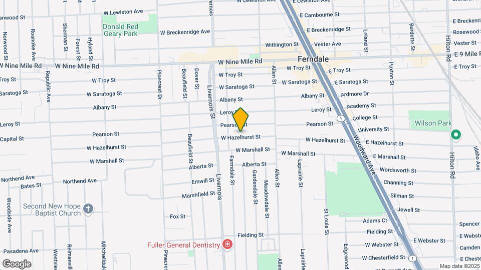 694 W Hazelhurst St Map and Location Details