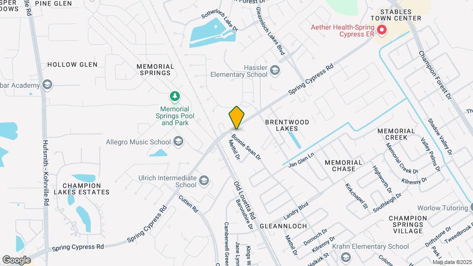17538 Bonnie Sean Dr Mapa y Detalles de la Ubicación