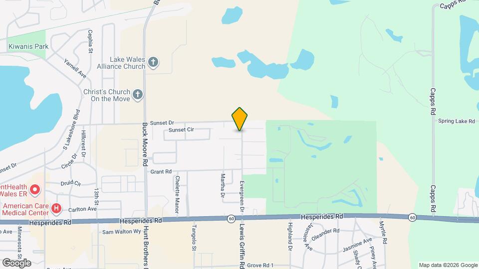 2525 Forest Dr Map and Location Details