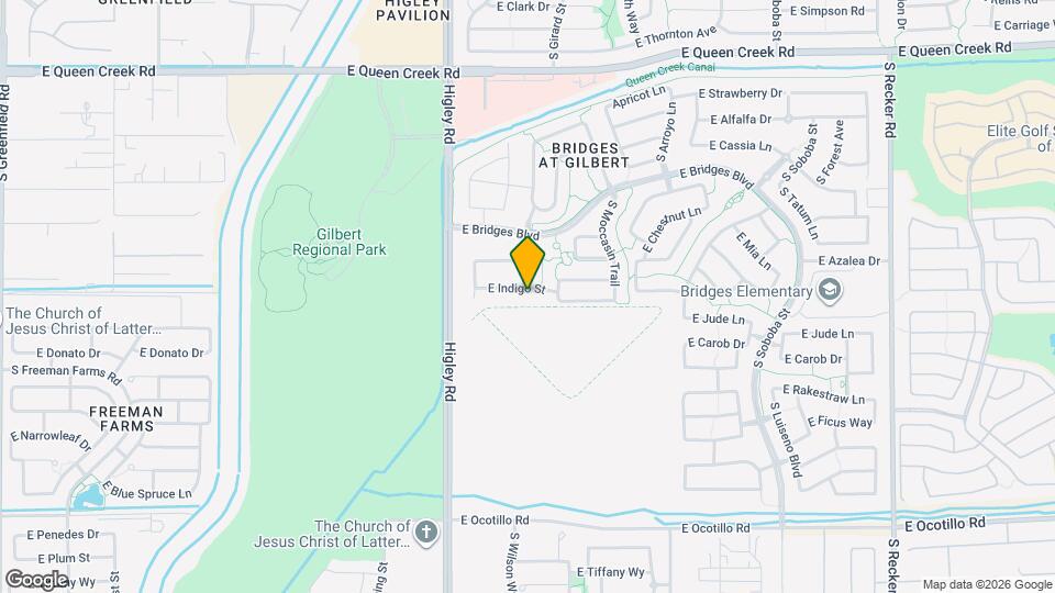 3345 E Indigo St Map and Location Details