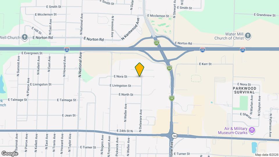 2729 N Delaware Ave Map and Location Details