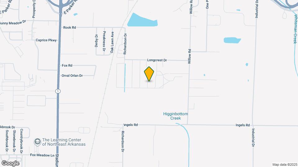 3824 Glitterman Dr Map and Location Details