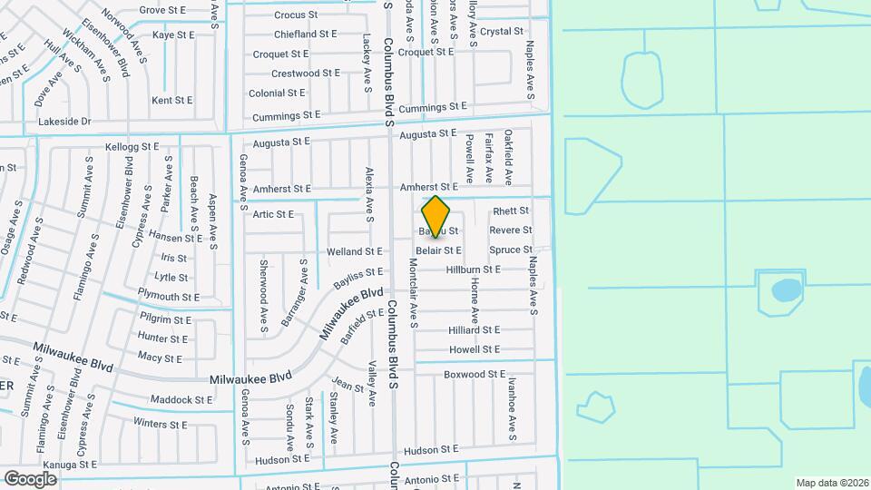 1221 Belair St E Mapa y Detalles de la Ubicación