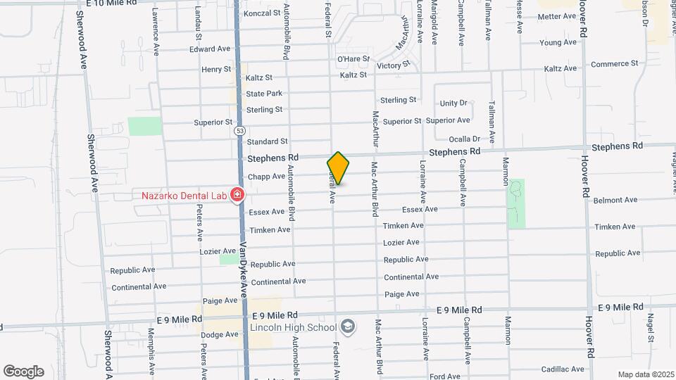 23622 Federal Ave Map and Location Details