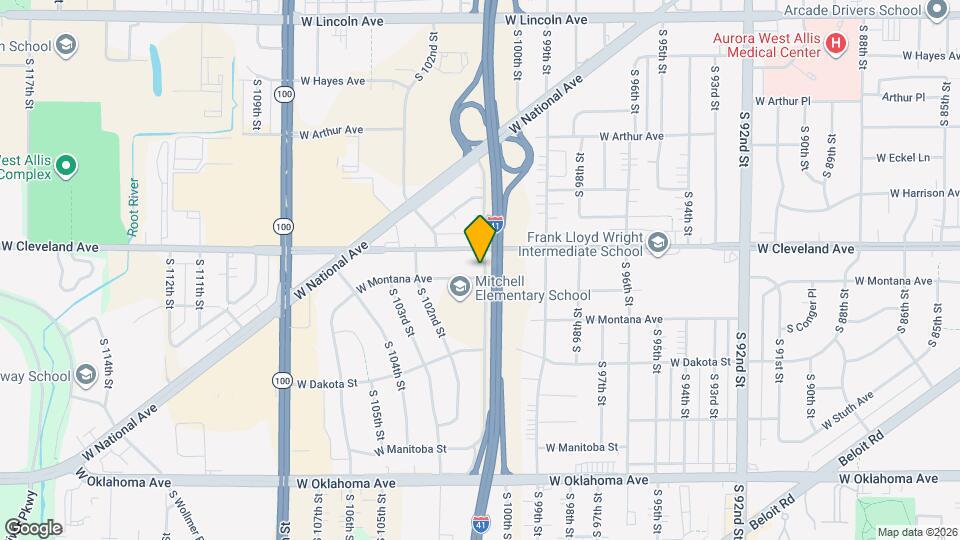 10108 W Montana Ave, Unit 10108 W Montana Mapa y Detalles de la Ubicación