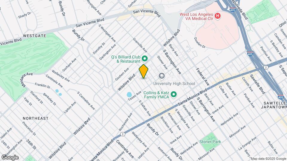 1243 Armacost Ave Mapa y Detalles de la Ubicación