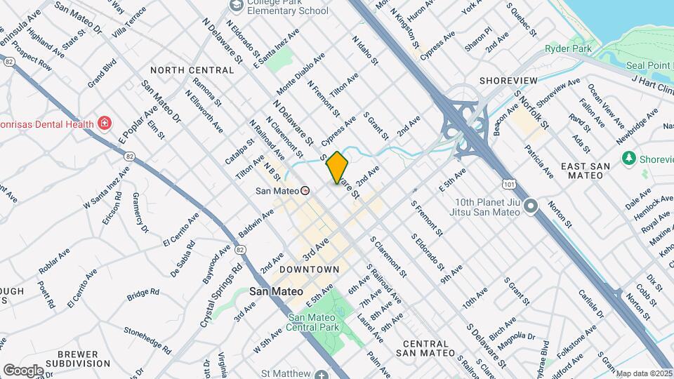 119 S Claremont St Mapa y Detalles de la Ubicación