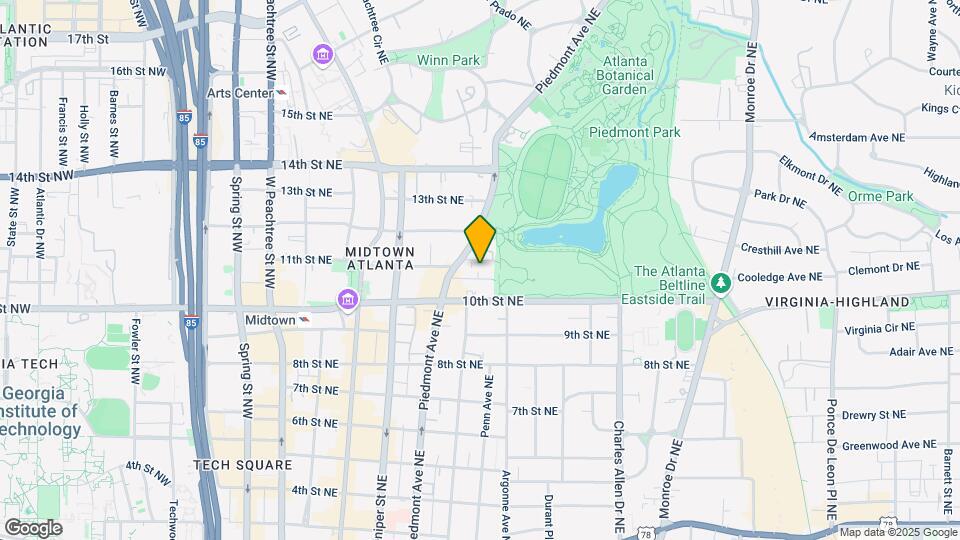266 11th St NE Map and Location Details