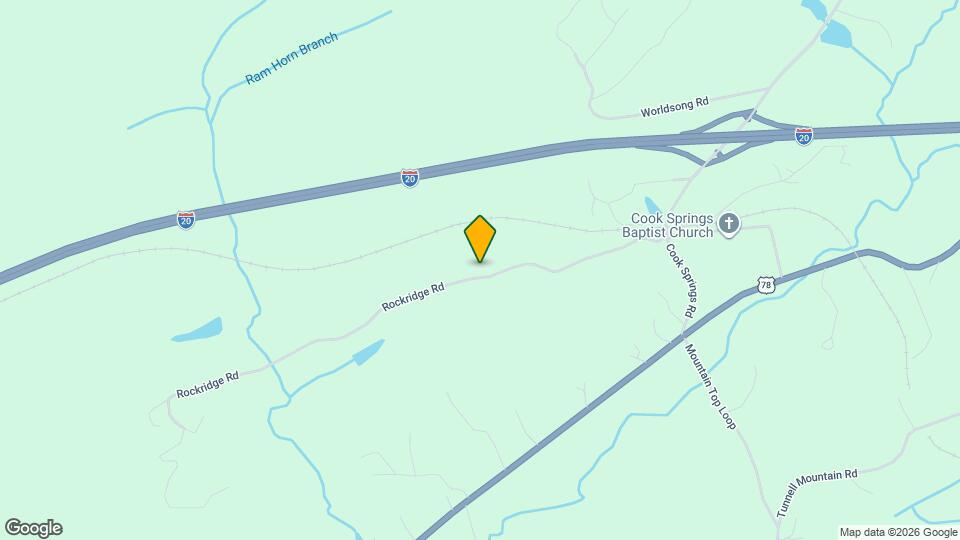 480 Rockridge Rd Map and Location Details