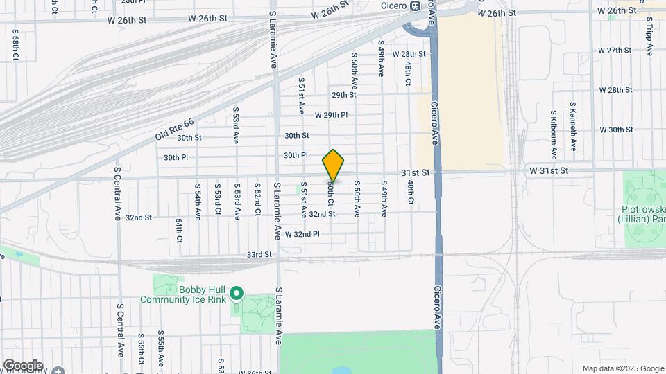 5028 W 31st Pl Mapa y Detalles de la Ubicación