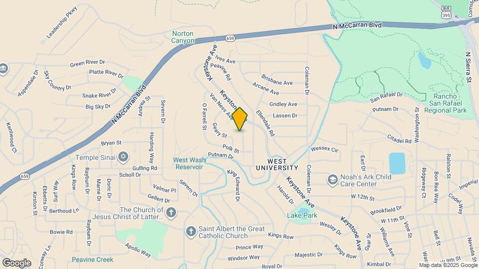 1535 Van Ness Ave Map and Location Details