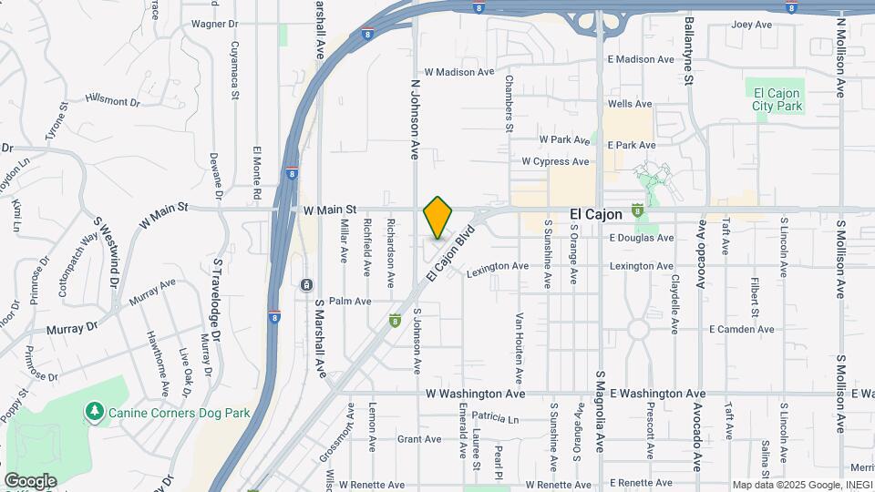 316 El Cajon Blvd Map and Location Details