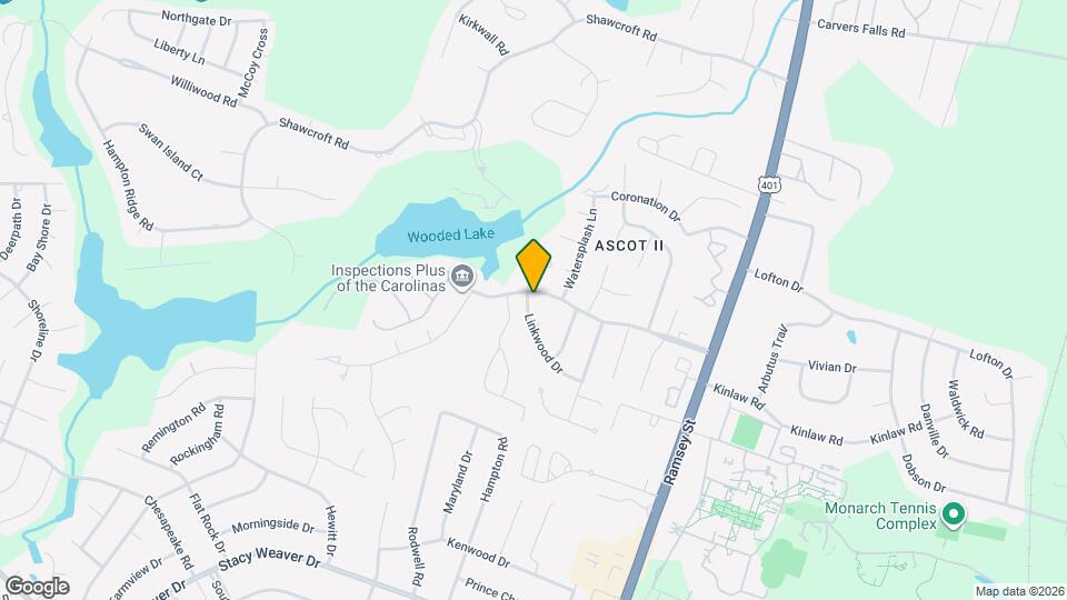 5598 Linkwood Dr Map and Location Details