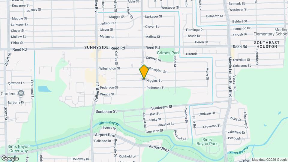 5000 Higgins St Map and Location Details