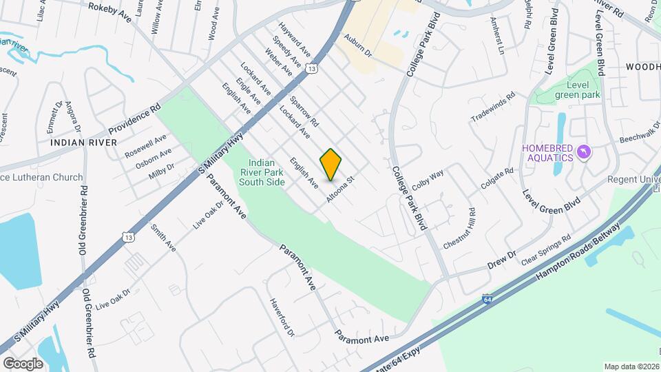 2135 Engle Ave Map and Location Details