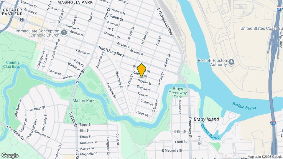 7837 Dayton St Map and Location Details