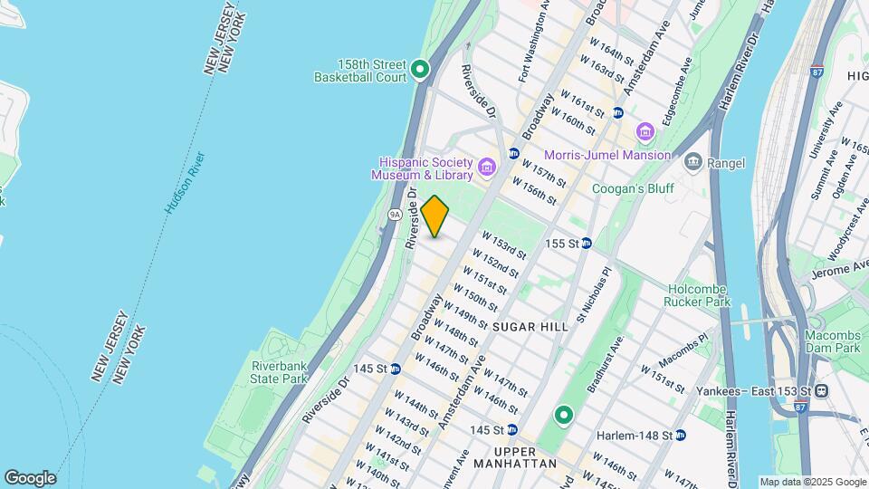 609-611 W 151st St Mapa y Detalles de la Ubicación