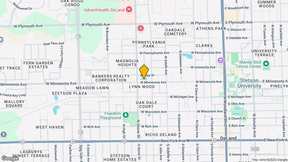 643 W Minnesota Ave Map and Location Details