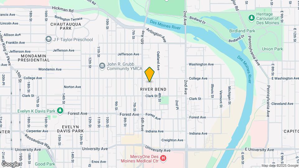 1534 5th Ave Mapa y Detalles de la Ubicación
