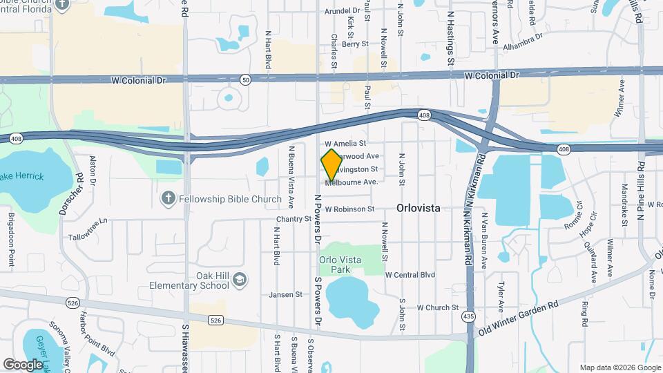 6214 Melbourne Ave. Mapa y Detalles de la Ubicación