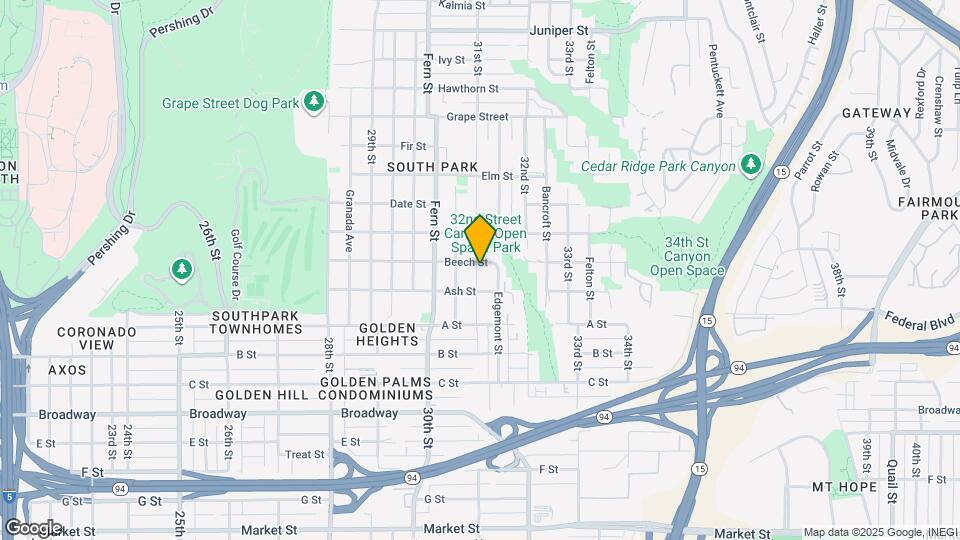 1443 31st St Map and Location Details