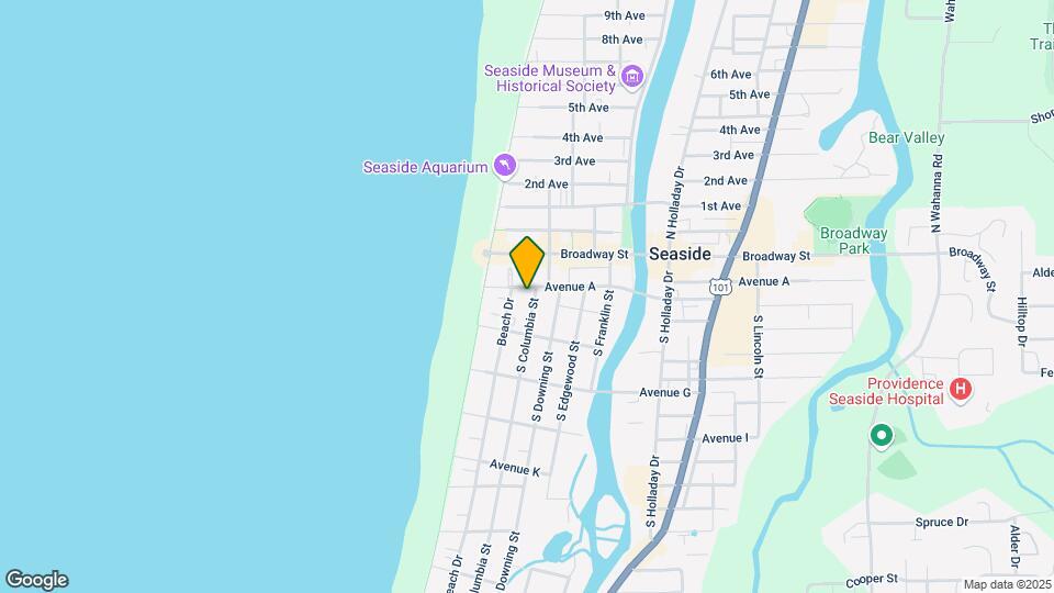 334 S Columbia Dr Mapa y Detalles de la Ubicación