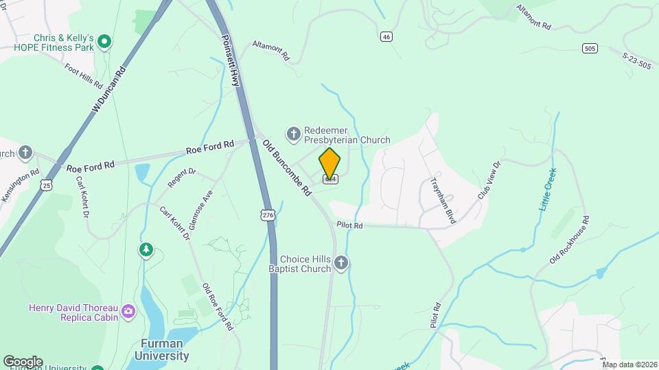 108 S Rockview Dr Map and Location Details