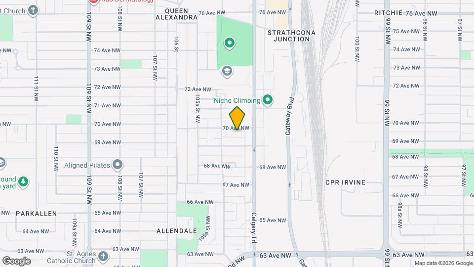 10427-10470 70 Ave NW Map and Location Details