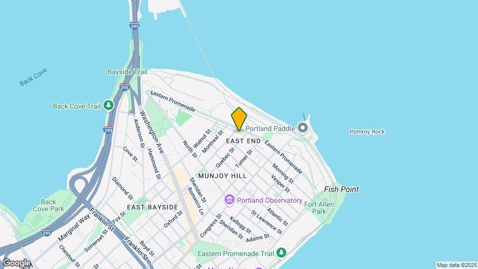 270 Eastern Prom Mapa y Detalles de la Ubicación