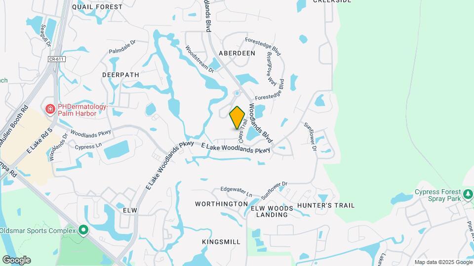 1208 Clays Trail Map and Location Details