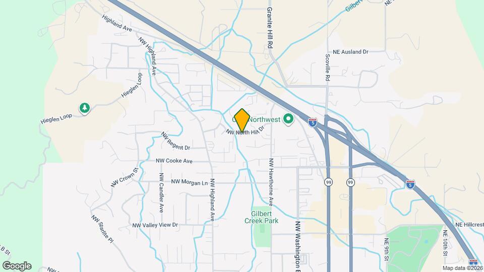 2170 NW North Hill Dr Map and Location Details