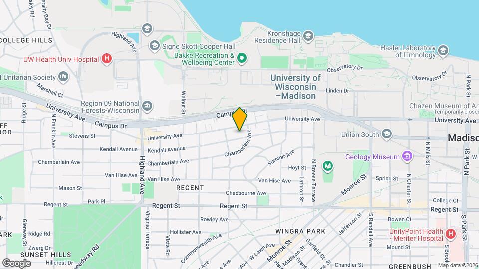 2016 Kendall Avenue, Unit 2b Mapa y Detalles de la Ubicación