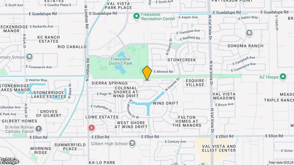 1144 E Liberty Shores Dr Map and Location Details