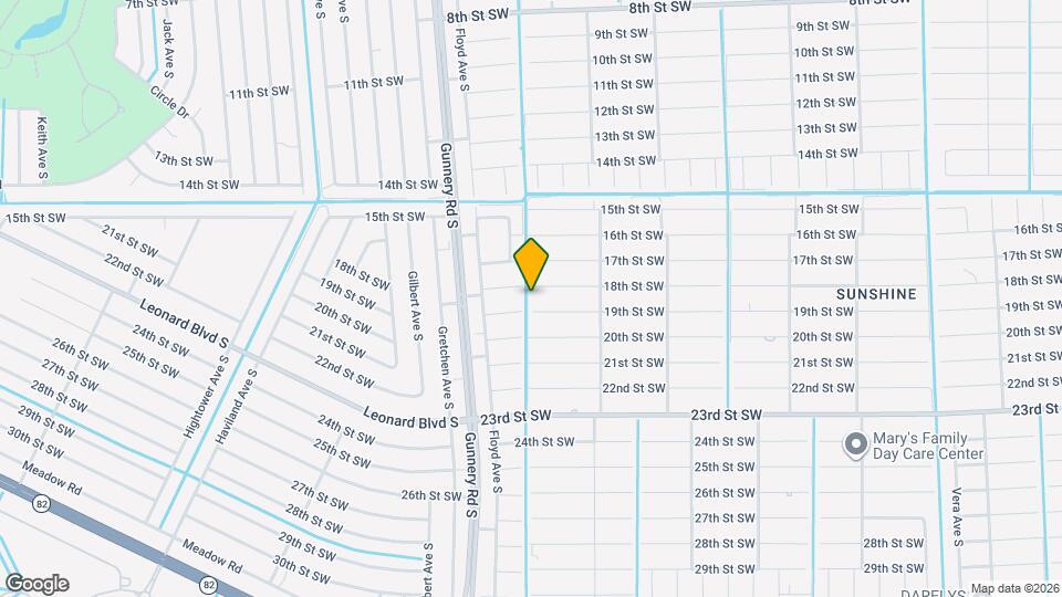 4221 18th St SW Map and Location Details