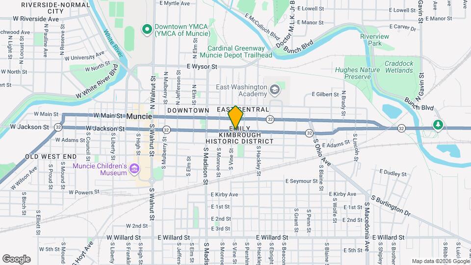 707 Muncie, Unit Unit B Map and Location Details