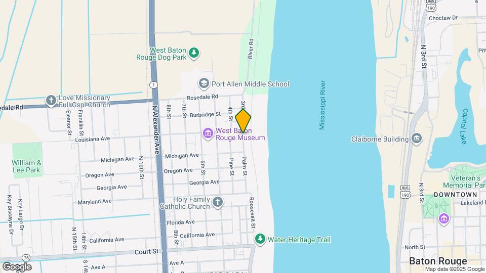 306 Courthouse St Map and Location Details