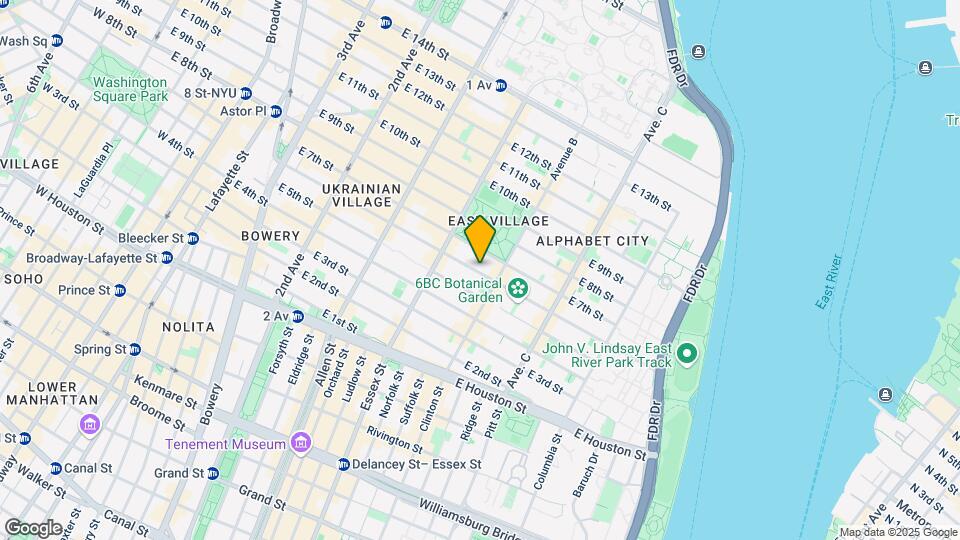 533 E 6th St Mapa y Detalles de la Ubicación