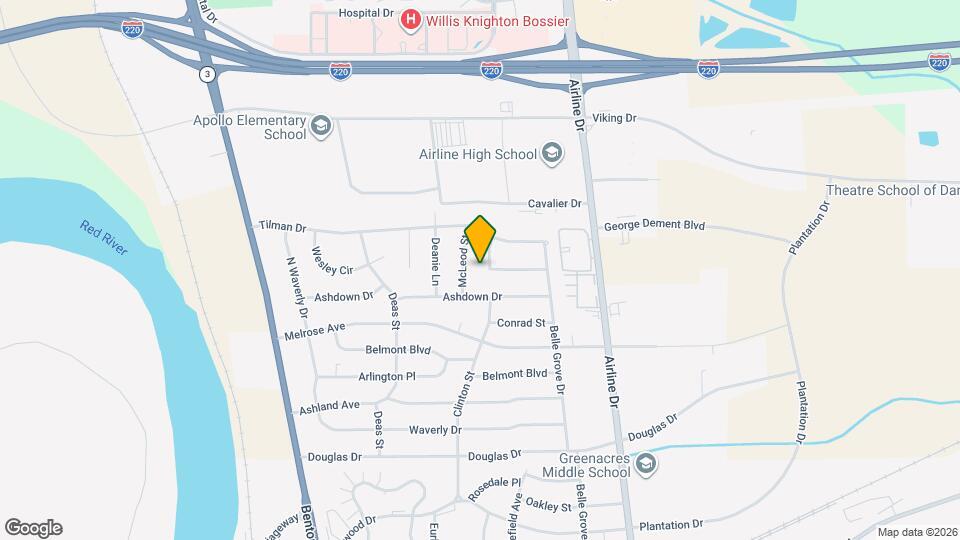 2512 La Vonne Cir Map and Location Details