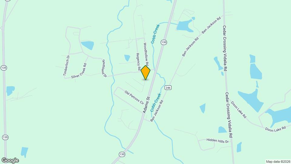 107 Hardwood Way Map and Location Details