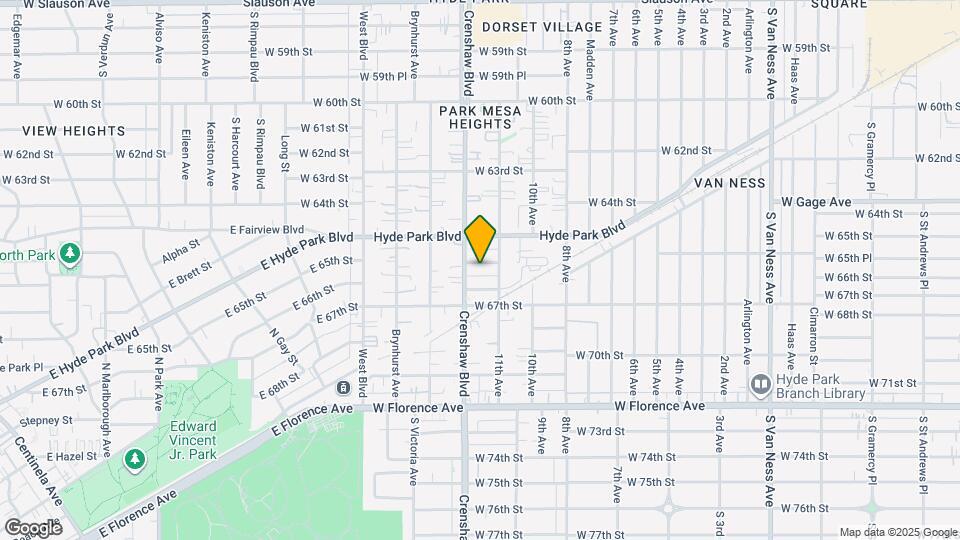 3322 W 66th St Map and Location Details