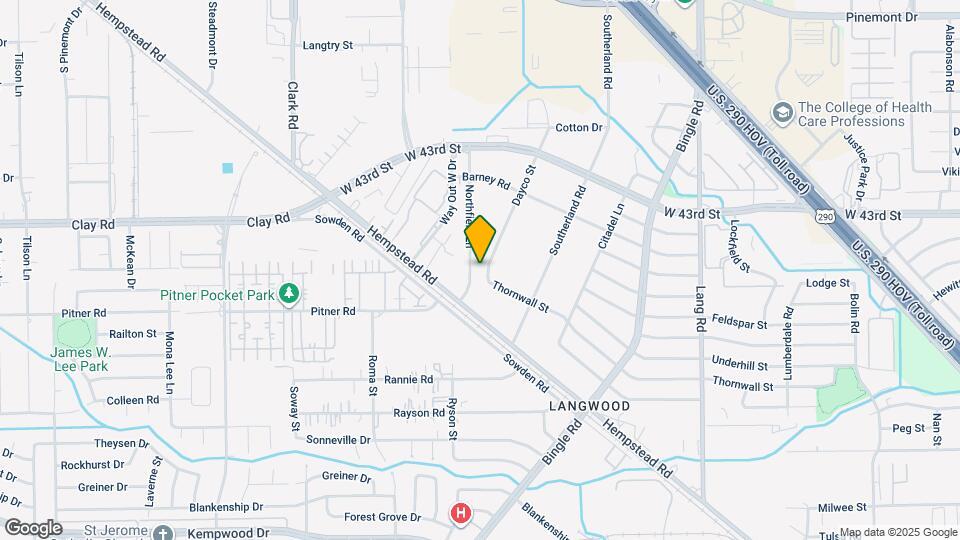 4018 Northfield Ln Map and Location Details