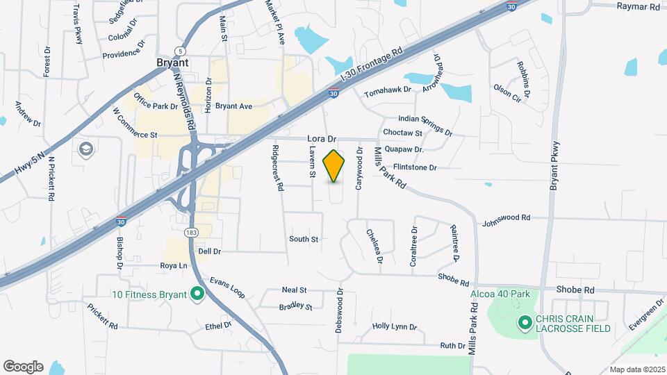 2305 Richland Park Dr Map and Location Details